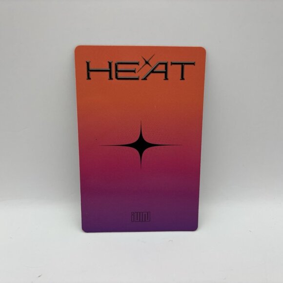 (G)I-DLE Yuqi Heat Blaze Ver Official Photocard PC KPop Gidle I-dle - Picture 2 of 2